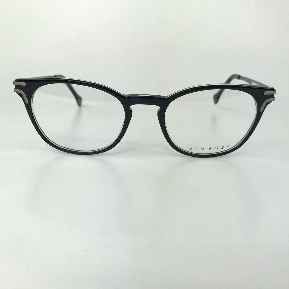 OGI Red Rose Eyeglasses Frames MILAN 50 20 140 Lightweight Modern NWT